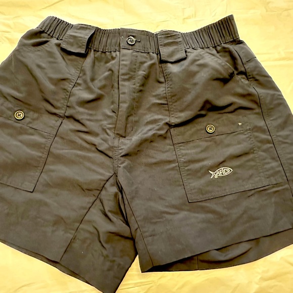 AFTCO Shorts Like New Aftco Shorts Black 6 Inseam Poshmark